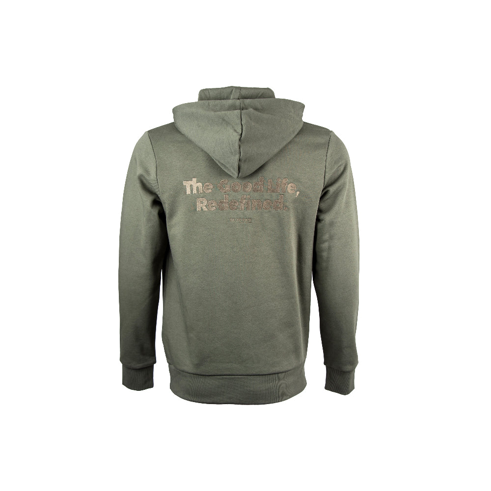 program hoodie green quote