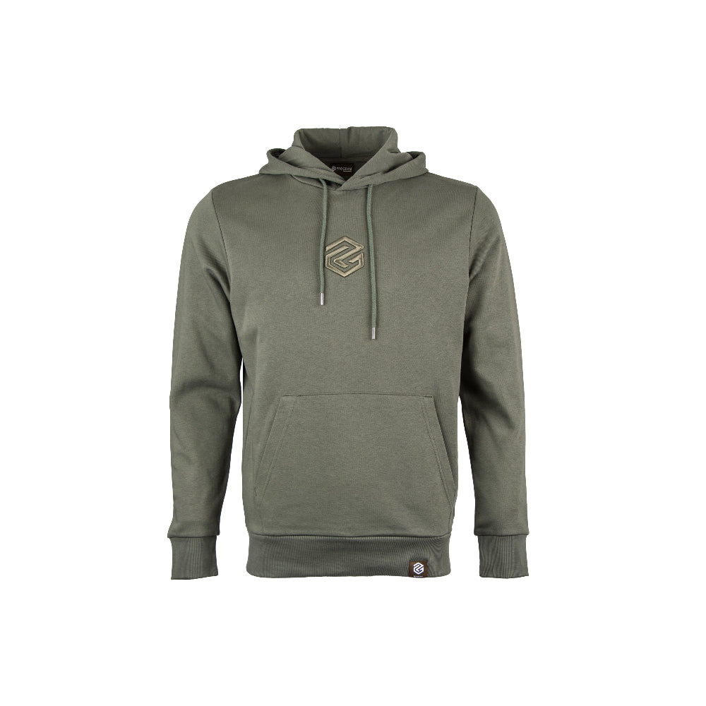 3d Quote hoodie green