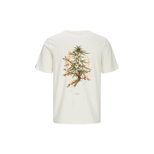 Botanical icon men oversized off-white