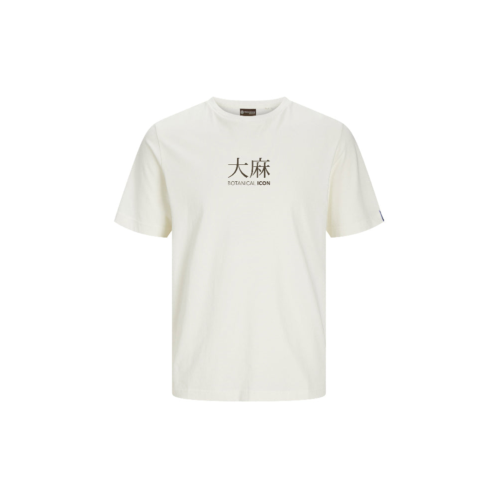 Botanical Icon shirt oversized offwhite