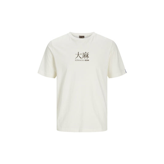 Botanical Icon shirt oversized offwhite