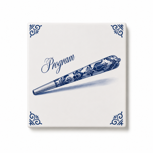 Delft blue tile joint stock