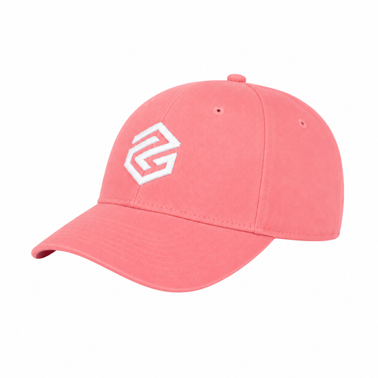 Pink program cap logo side