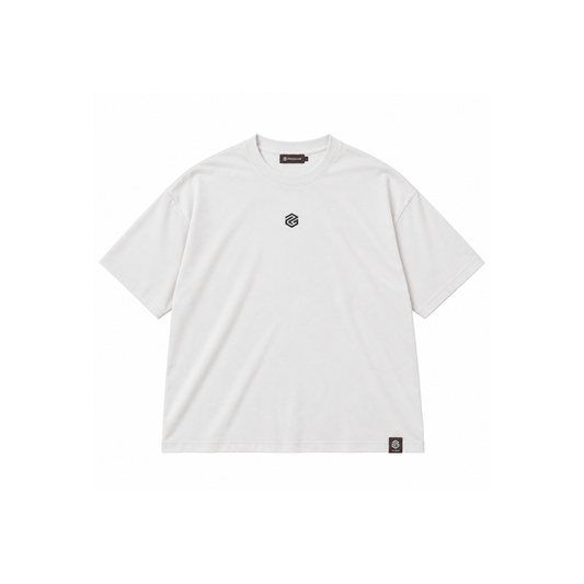 Program oversized tee white front